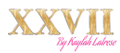 XXVII LASHES & COSMETICS Logo