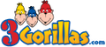 3 Gorillas Logo
