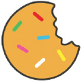 Baked cookies and dough Logo