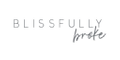 blissfully broke Logo