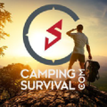 Camping Survival Logo