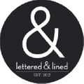 Lettered & Lined Logo