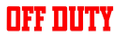 OFF DUTY Logo