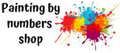 Painting by numbers shop Logo