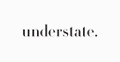 understate Logo