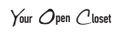 Your Open Closet Logo